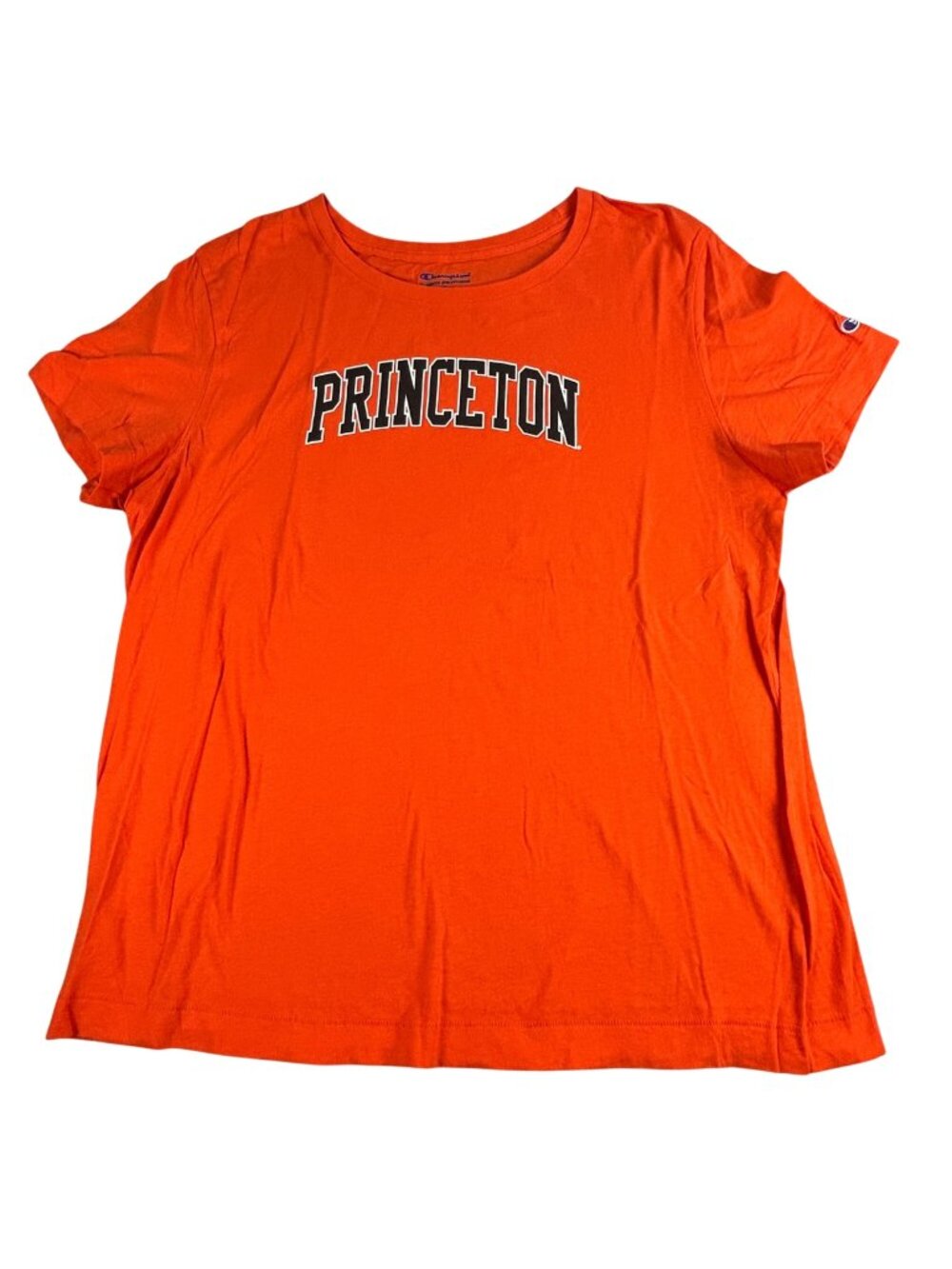 Princeton Orange T Shirt XL Champion Princeton University Tigers Athletic